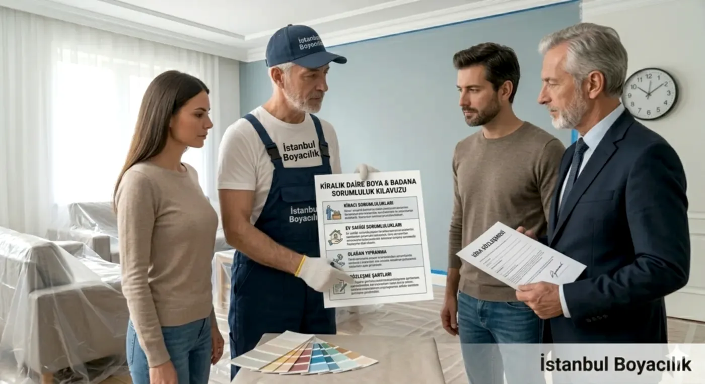 Kiralık ev boyama masrafı kiracı mı ev sahibi mi öder rehberi